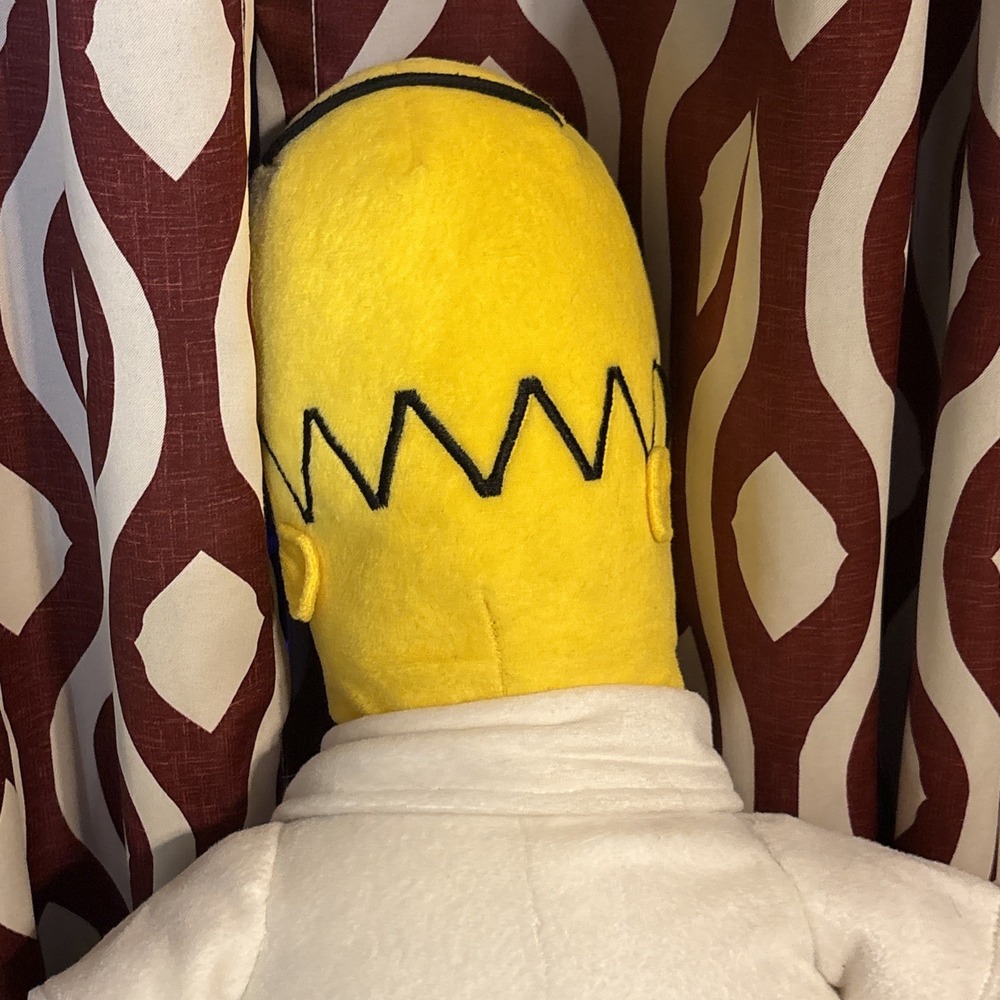 Homer Simpson Plush 29" 2004 Toy Factory The Simpsons - Picture 9 of 16